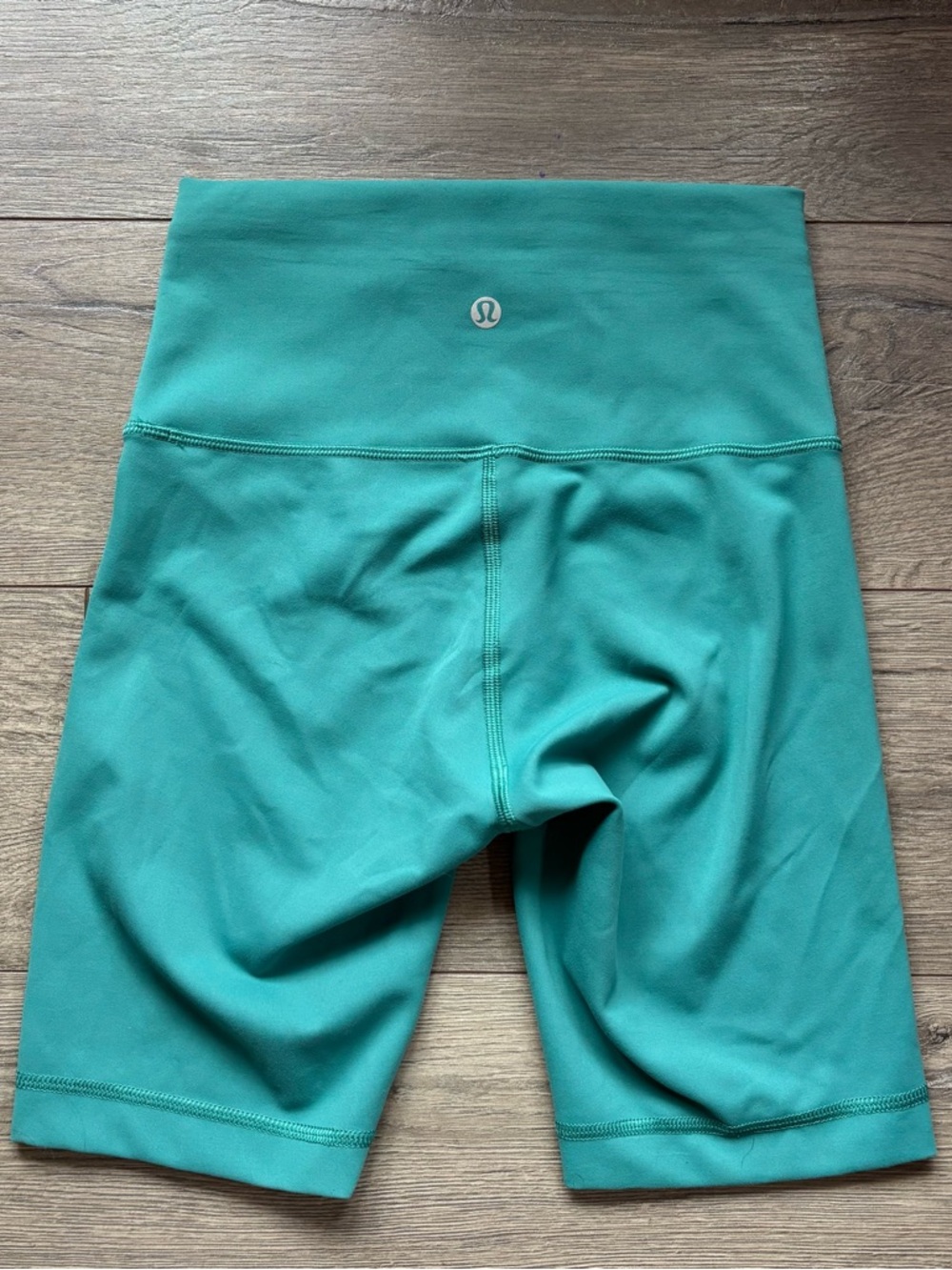 Lululemon Teal Lagoon Wunder Train Shorts 6”